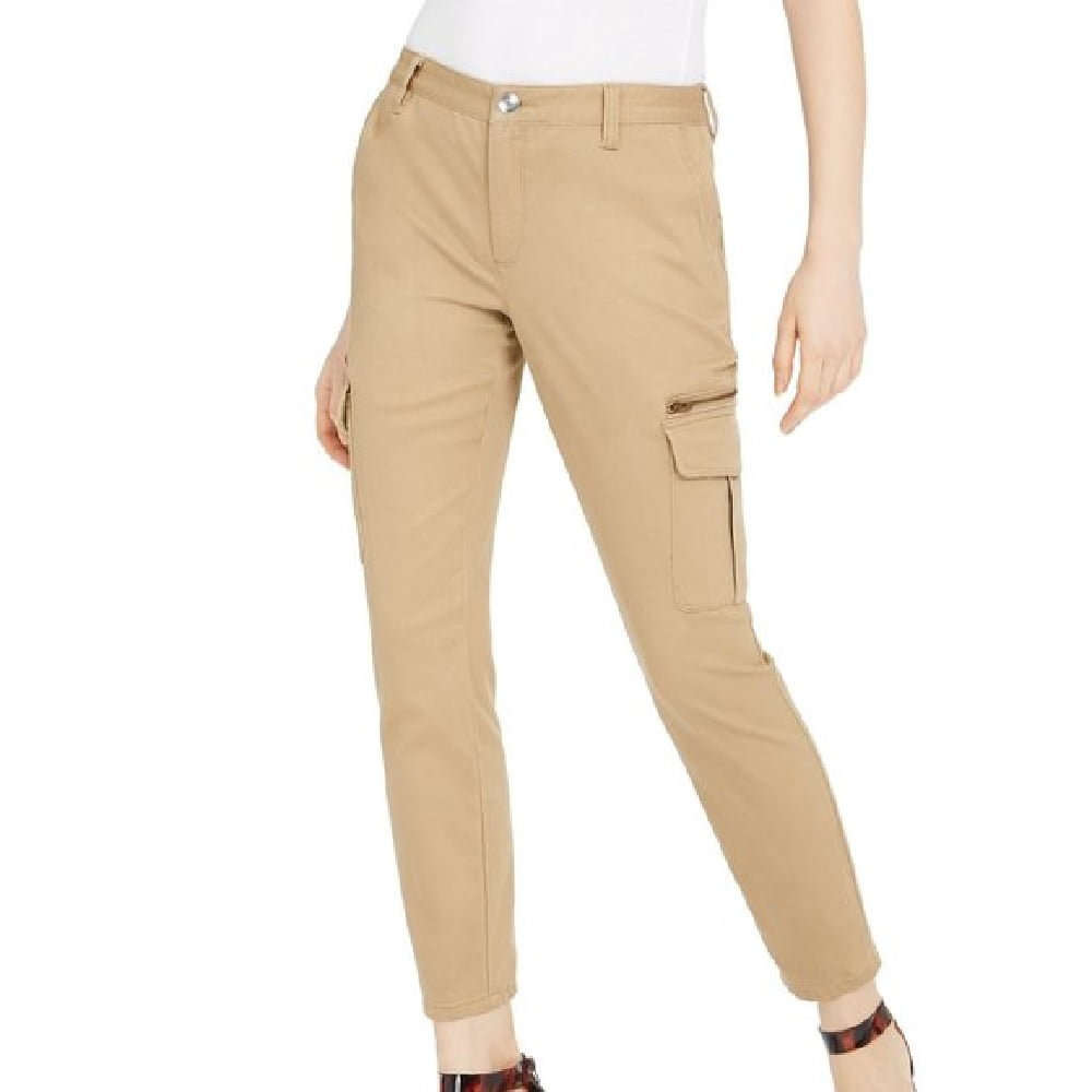 INC International Concepts Women's Petite Skinny Utility Pants Beige ...