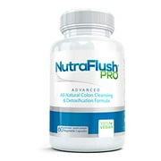 NUTRAFLUSH PRO - The #1 Complete Colon Cleanser and Full Body Detox Cleanse Supplement - 60 Capsules - Best Reviews Guide