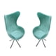 thumbnail image 1 of 2x 1/12 sil de cisne de respaldo plástico sils de oficina muebles decoraciones de juguete, 1 of 8