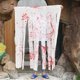 thumbnail image 5 of Toystoory TureClos-cortina de puerta aterradora para Halloween, decoración de Casa Encantada, huellas de manos, cortina de puerta con manchas Kits de decoración para fiestas, 5 of 5