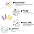 thumbnail image 5 of 8pcs Stainless Steel Eyebrow Razors Eyebrow Trimmers Shaver Facial Face Hair Remover Exfoliating Dermaplaning Tool Kit Eyebrow Shaper Random Color, 5 of 5