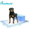 PETSWORLD Extra Large Potty Pads for Dogs, Odor Eliminating Pee Pads