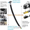 thumbnail image 4 of Adaptador de para infr neumáticos de 23cm para vehículo adaptador de infdor de aire, reempzo de extensión de válvu para bicicleta Macarena Adaptador de extensión de neumáticos, 4 of 8