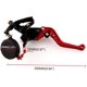 thumbnail image 2 of Palanca de embrague universal ajustable de 7/8'' para motocicleta, juego de palanca de freno y embrague para motocicleta, depósito de bomba de freno, color rojo, 2 of 5