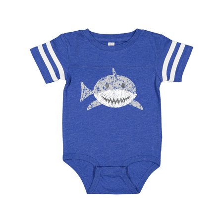 

Inktastic Cute Distressed Gray Shark Gift Baby Boy or Baby Girl Bodysuit