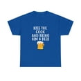 thumbnail image 2 of Kiss The Cook Bring Him A Beer Funny Beer T-Shirt, 2 of 2
