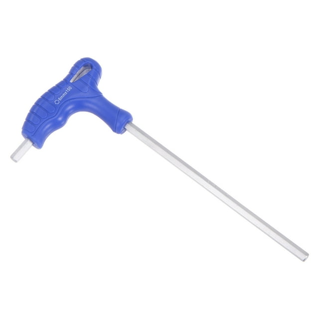 Unique Bargains Clé Hexagonale 6mm Poignée en T Double Extrémité Clé à Molette, Acier Métrique CR-V