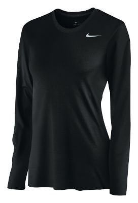 nike fitted long sleeve womens