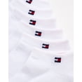 thumbnail image 4 of Calcetines de corte bajo Tommy Hilfiger Performance para mujer, paquete de 6, blancos, 4 of 6