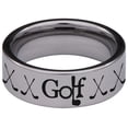 thumbnail image 4 of Golf Tungsten Carbide Ring, 4 of 9