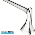 thumbnail image 2 of MOEN Darcy 18 in. Towel Bar with Press and Mark in Chrome MY1518CH, 2 of 2