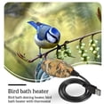 thumbnail image 4 of Billuyoard Descongelador para baño de pájaros al aire libre con termostato Calentador de bebedero para aves de corral Bebedero automático Calentador de Jardín y Patio vistoso Billuyoard HA011696-02B, 4 of 6