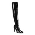 thumbnail image 3 of INC Womens Keenah Patent Square Toe Thigh-High Boots, 3 of 3