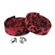 thumbnail image 1 of Cinta de corcho para manillar de bicicleta, 2 uds., con 2 tapones para barra Rojo con Negro Zulema Cinta de manillar, 1 of 8