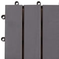 thumbnail image 4 of vidaXL Decking Tiles 30 pcs Grey Wash 30x30 cm Solid Acacia Wood, 4 of 5