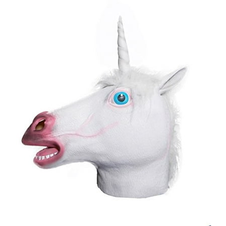 Mask Latex Brown Horse Head Mask For Party Halloween Costume
