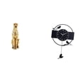 thumbnail image 1 of Escultura De Guepardo Dorado, Centro De Mesa, Adorno Artístico Minimalista, Reloj Decorativo Acrílico Para Oficina, Hogar, Estudio, Sala De Estar, Cocina., 1 of 8