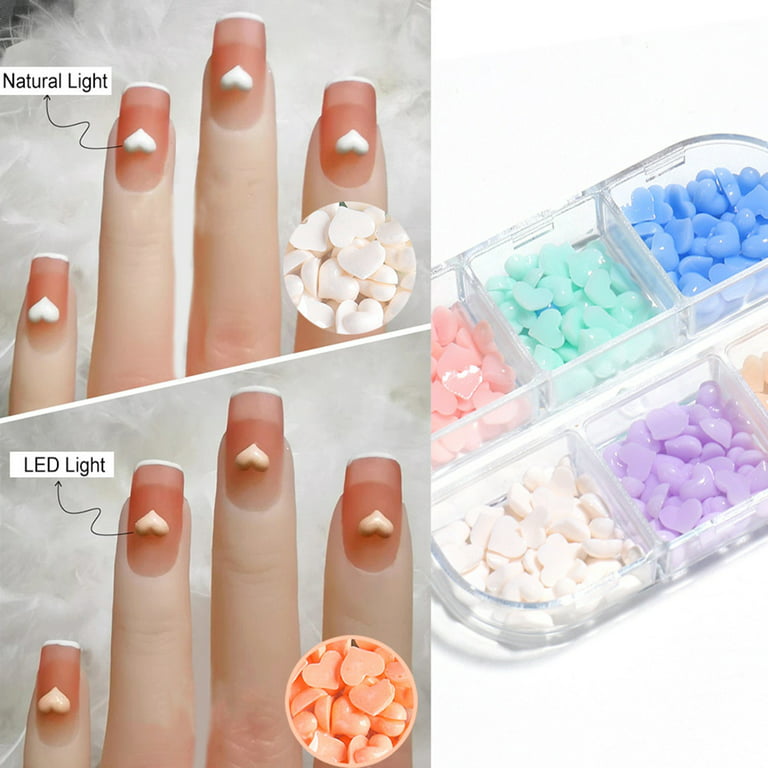 HSMQHJWE Rubber Gel for Nails Nail Charms For Acrylic Nails 6