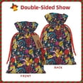 thumbnail image 2 of Cauagu Rock Music Pattern Christmas Gift Bag,Drawstring Xmas Gift Bags Holiday Gift Wrapping Gift Pouch with Tag Holiday Gift Bags Party Favor Bags,1PCS-Medium, 2 of 9