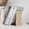 thumbnail image 6 of Picia Rabbit And Balloon Pattern Wood Bookends for Shelves,Non-slip Bookends, Heavy Duty Wooden Bookend Support,1 Pair, 6 of 8