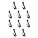 thumbnail image 2 of Cepillo para palos de golf de acero inoxidable Toystoory cepillos para zapatos de doble cara telescópicos ergonómicos herramienta de limpieza Verde sin tapa 10Conjunto, 2 of 6