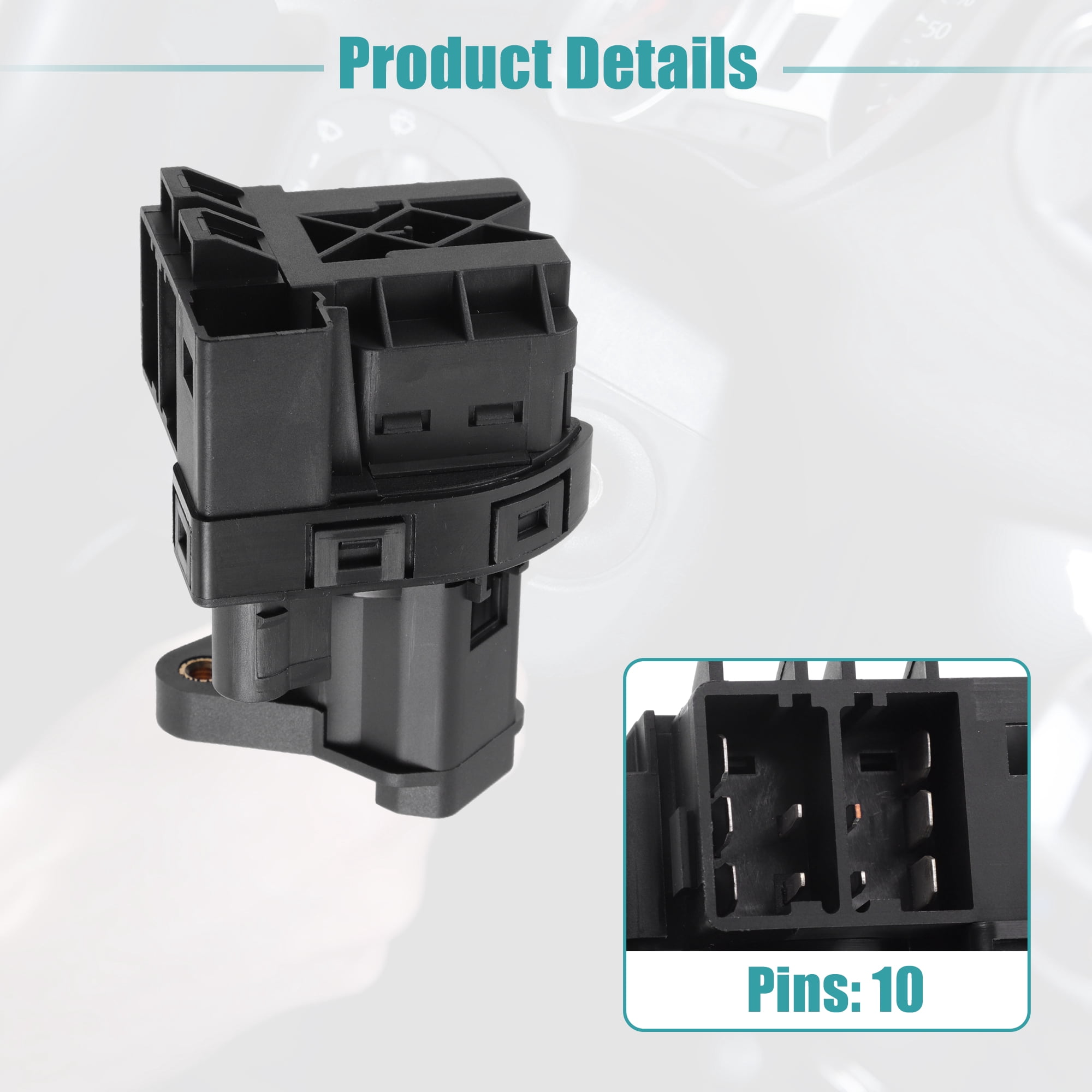 Unique Bargains Ignition Switch Cylinder Lock Assembly Fit for Chevrolet Corvette