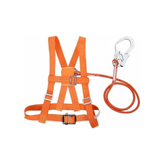 Kits de arnés de seguridad, arnés de seguridad anticaídas de altura completa, arnés de protección contra caídas para trabajos aéreos (hebilla pequeña de 3 m)