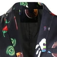 thumbnail image 6 of Tiweut Mens Floral Blazer Jacket Valentine's Day Paisley Tuxedo Suit Party Dress Coat,Black, 6 of 9