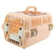 thumbnail image 3 of Jaula transportadora para gatos y mascotas, cómoda, portátil, con lados rígidos, ventilación superior incorporada, versátil, para perros, estuche de Naranja, 3 of 8