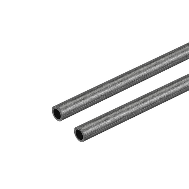 Unique Bargains Tube Rond en Fibre de Carbone 5mm x 3mm x 400mm pour Quadcopter RC Avion 2 Pack
