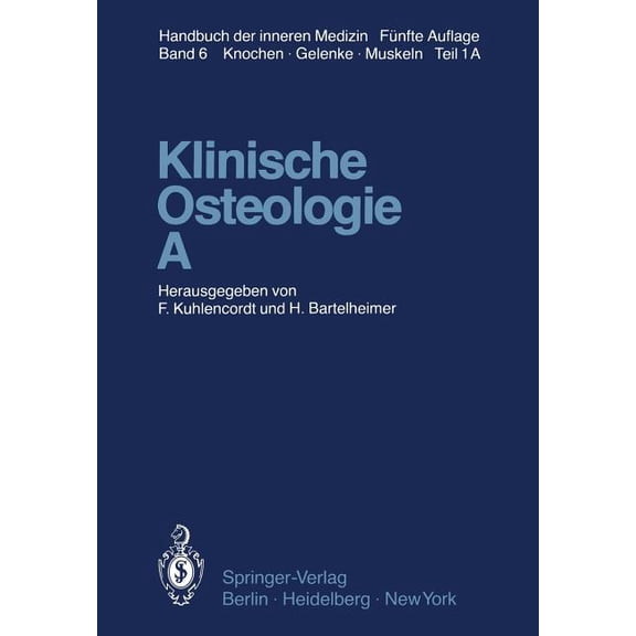 Klinische Osteologie - A, (Paperback)