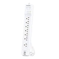 thumbnail image 4 of CyberPower P704URC1 - 2000 Joule White Surge Protector with 2 USB-A Ports, 7 Outlets and 4 ft Cord, 4 of 10