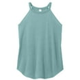 thumbnail image 4 of Mafoose Women Tri Rocker Female Tank Top Heathered Eucalyptus Blue 4XL, 4 of 5