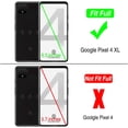 thumbnail image 2 of Compatible for Google Pixel 4 XL Case with HD Screen Protector, Military-Grade Shockproof Protective Phone Case with Magnetic Kickstand Ring for Google Pixel 4 XL Purple, 2 of 9