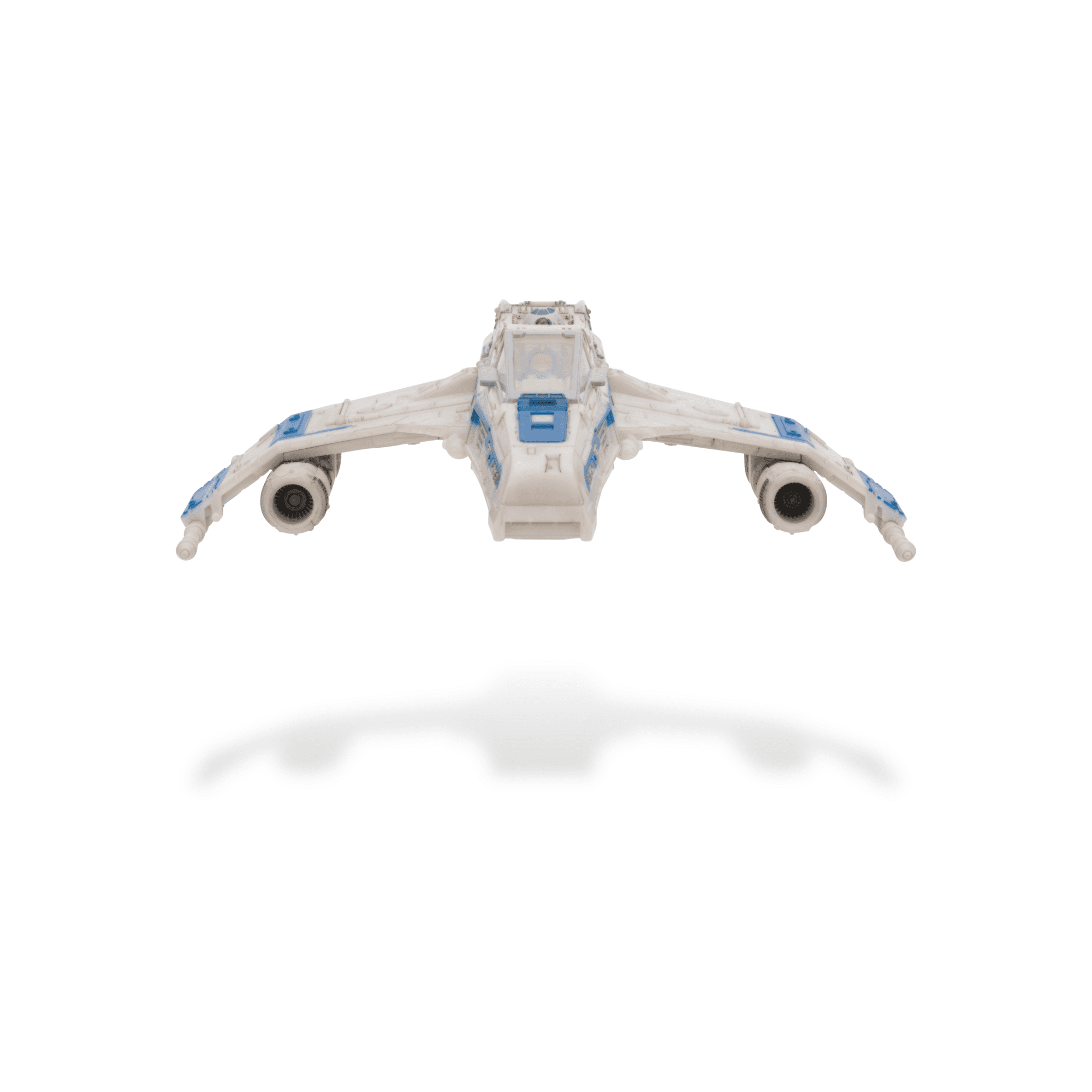 STAR WARS Micro Galaxy Squadron Lt. Callahan’s E-wing - 5 inch Vehicle with Two 1 inch Micro Figure Accessories
