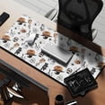 thumbnail image 2 of Long Mouse Pads for Desk,Vintage Halloween Pattern Desk Mats on Top Of Desks, Desk Mouse Pad Extra Large with 3mm Non-Slip Base and Stitched Edge for Gaming,Office,Work,Home 35.4x15.7in, 2 of 5