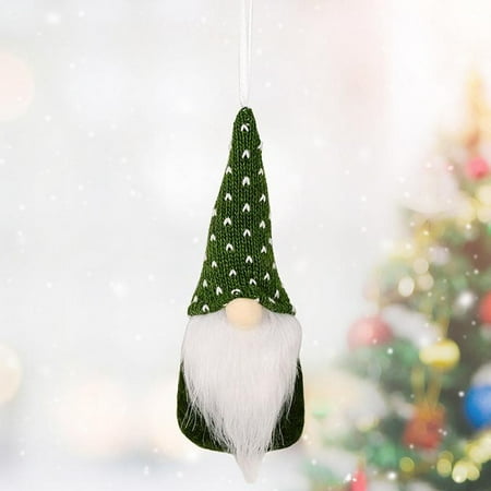 

Doublelift Contemporary Fashion Christmas Rudolph Pointed Hat Small Pendant Creative Christmas Faceless Doll for Home