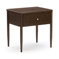thumbnail image 5 of Harbor 1 Drawer Nightstand, Walnut, 5 of 9