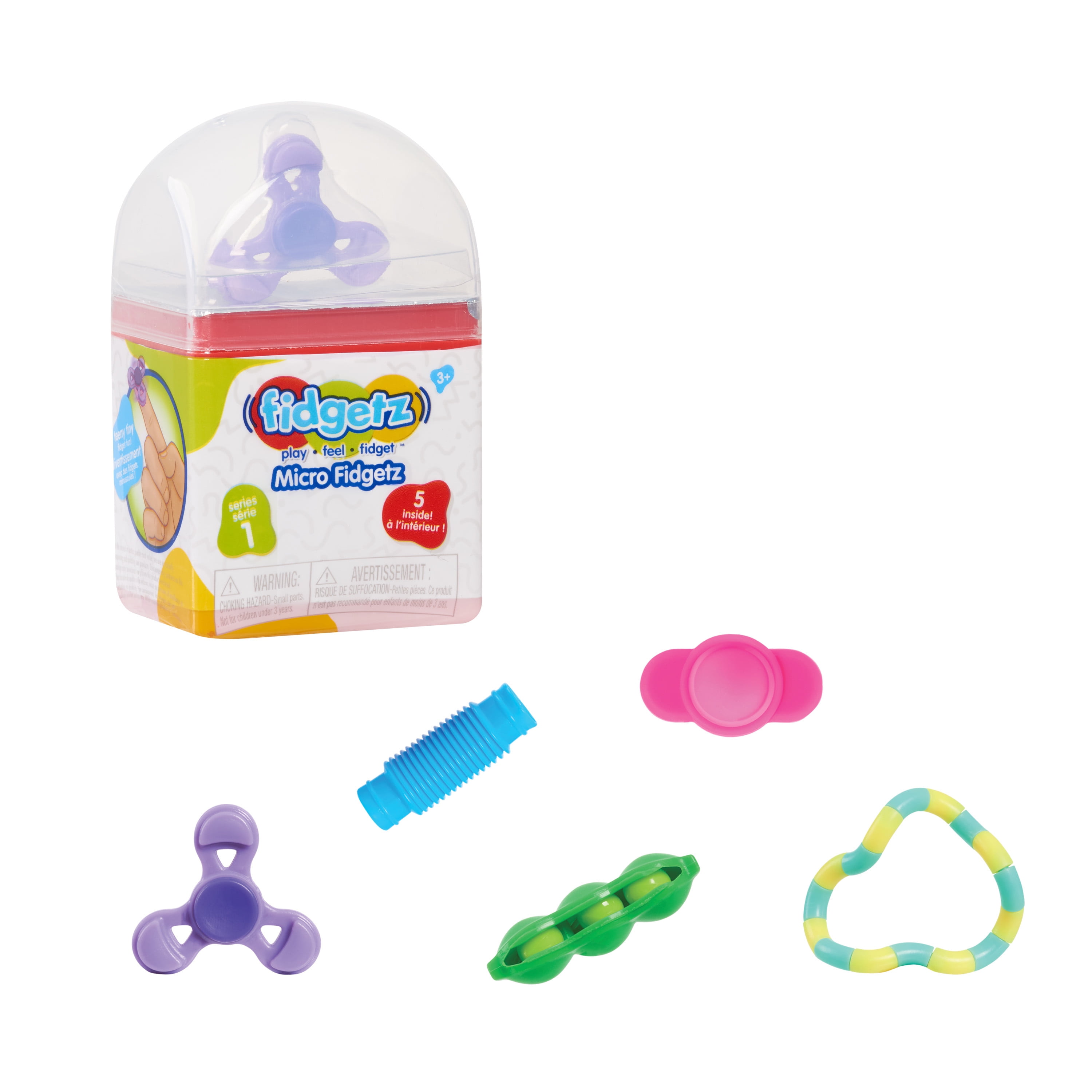 Fidgetz 5-Piece Micro Sensory & Fidget Toys in Blind Capsule, Sold Styles May Vary, Kids Toys for Ages 3 Up, Gifts and Presents - Walmart.com