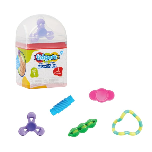 Fidgetz 5Piece Micro Sensory & Fidget Toys in Blind Capsule, Sold