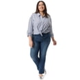 thumbnail image 5 of Gloria Vanderbilt Swan Series Women's Plus Amanda 5 Pocket Jeans, Sizes 16W-24W, 5 of 5