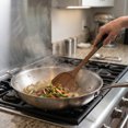 thumbnail image 2 of Unique Bargains Kitchen Heat-Resistant Spatula Cooking for Frying Brown 15.4x3.7 in, 2 of 5