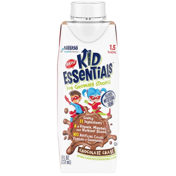 Boost Kid Essentials Chocolate Craze 1.5 Balanced Nutritional Drink, 8.01 Fluid Ounce -- 24 per case
