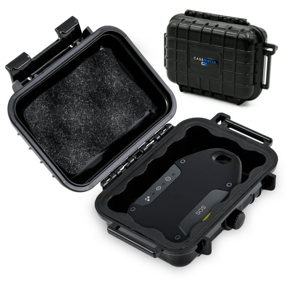 CASEMATIX Travel Case Fits HMD OffGrid Satellite Communicator and Satellite Communication Accessories - Includes Waterproof Case Only