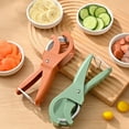 thumbnail image 7 of Shoreew 2Pcs Fruit Slicer Ergonomic Handle Multi-Blade Design Kitchen Cutter Fruits Vegetables Slicer Kitchen Utensil, 7 of 7