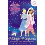Angle View: The Midnight Masquerade with Princess Emma and Princess Jasmine (The Tiara Club), Used [Paperback]