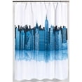 thumbnail image 1 of Live Life Heavy Weight Fabric Shower Curtain (70" x 72") - Skyline, 1 of 2