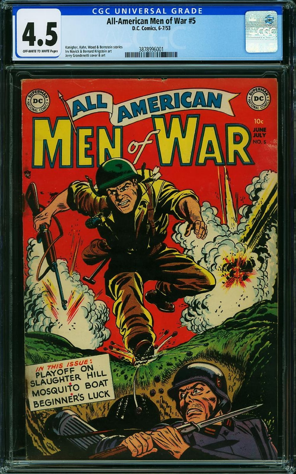Cover of All-American Men of War #5