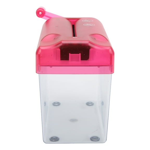 Compact Manual Paper Shredder with Anti-Slip Design for Office Use School
