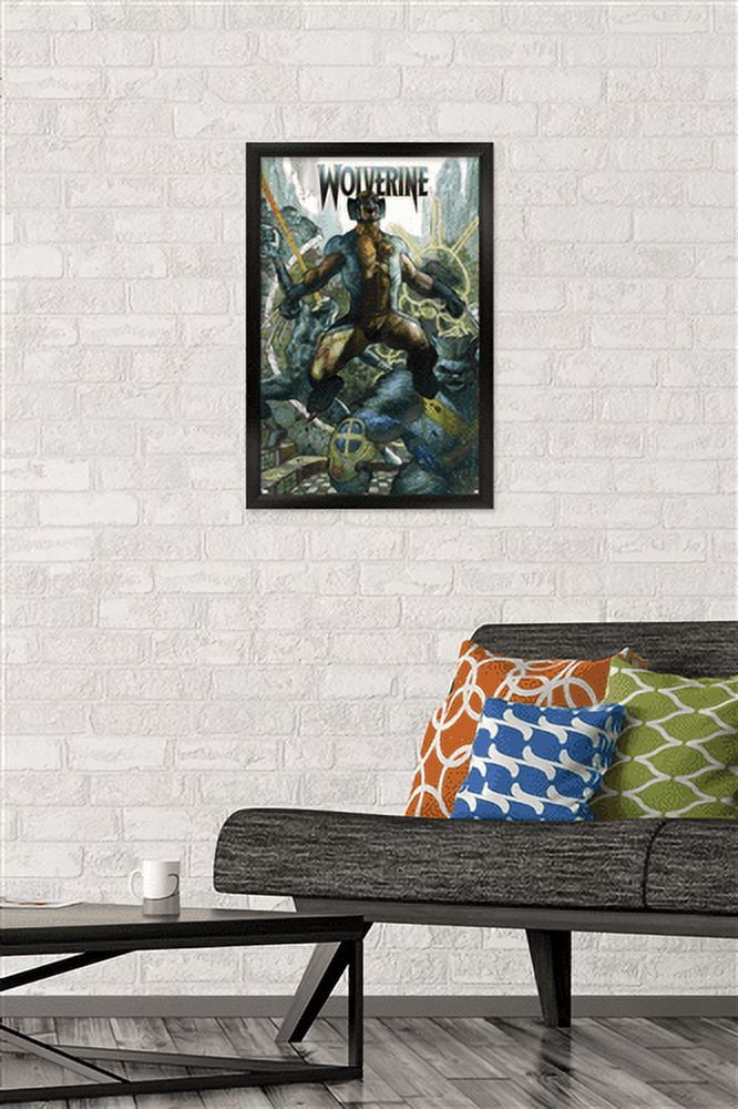 Marvel Comics - Wolverine - Astonishing X-Men #28 Wall Poster, 14.725" x 22.375", Framed